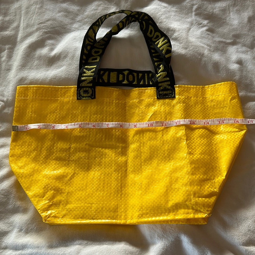DONKI of Pan PAC Purchased Here in Hawaii Strong  Waterproof Tote for Groceries